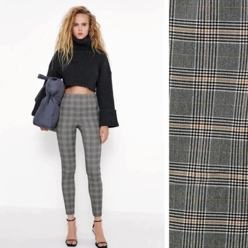 Zara checkered pants